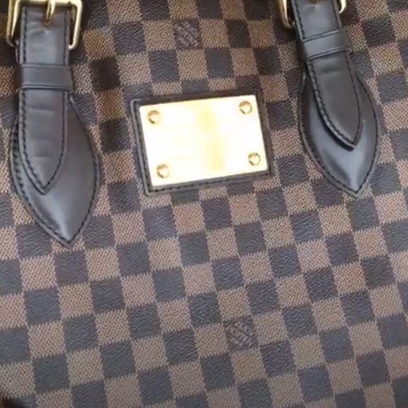 ❤️❤️SOLD❤️❤️Louis vuitton damier ebene hampsted GM - Picture 7 of 7